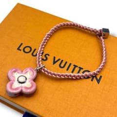 希少 ルイヴィトン ブレスレット コリエ フルール ポルスレーヌ 花