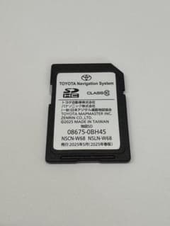 トヨタ純正 ナビ地図SDカードNSCN-W68 NSLN-W68 2025年春版 - メルカリ
