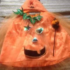 ハロウィン キッズ用ワンピースと帽子(オマケ付き)のサムネイル