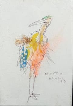 北村直登【ゲイ？ってやんわり聞かれたわサギ】原画　2012 北村直登【ゲイ？ってやんわり聞かれたわサギ】原画 2012 - メルカリ