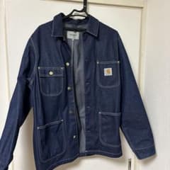 Carhartt WIP デニムカバーオール ジャケット インディゴ S - メルカリ