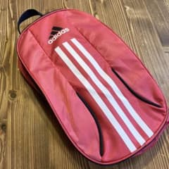 adidas シューズバッグ ピンク　アディダス　靴袋のサムネイル