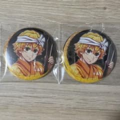 鬼滅の刃 我妻善逸 阿波踊り 2025 缶バッジ 2点 - メルカリ