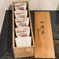九谷焼 小鉢 5個セット 木箱付き - メルカリ