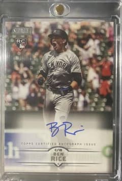 Topps Stadium Club Ben Rice auto（オンカード）のサムネイル
