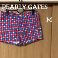 PEARLY GATES パーリーゲイツ ゴルフ ショートパンツ M チェック柄