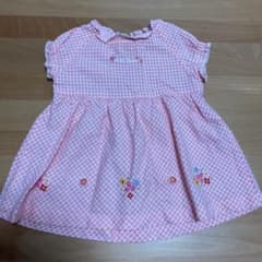 ミキハウス ジャンパースカート ワンピースのサムネイル