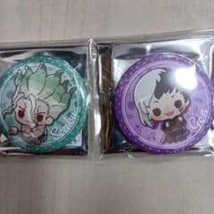 Dr.STONE 缶バッジ 石神千空 あさぎりゲン - メルカリ