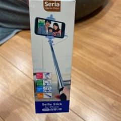iPhone用自撮り棒 シャッター付きのサムネイル