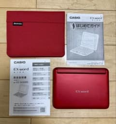 美品】カシオ 電子辞書 エクスワード XD-SG5000 RD レッド - メルカリ