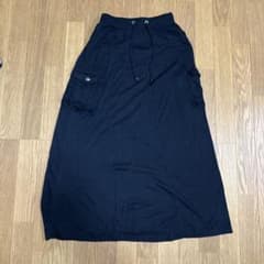 LAZY DAISY 黒 ロングスカート Mサイズのサムネイル