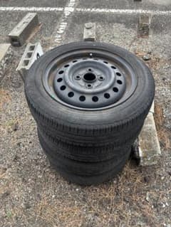 ① 14インチ タイヤ・ホイール 4本セット 155/65R14 75Hのサムネイル