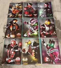 仮面ライダー SMP スーパーメタリックポスター Part.2 9枚セットのサムネイル