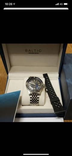 blur様専用　BALTIC ダイバーズ　ブルー文字盤のサムネイル