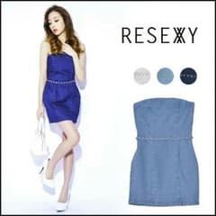 RESEXY ベアワンピ ワンピース デニム 新品未使用のサムネイル