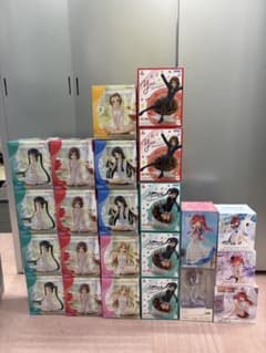 『新品未開封』今月限り！けいおん＆五等分の花嫁 フィギュアまとめ売り23点セットのサムネイル