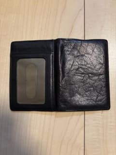 PORTER(吉田カバン) レザー パスケース 定期入れ ブラックのサムネイル