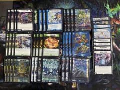 デュエルマスターズ 青緑ドッコイループデッキ パーツ付き - メルカリ