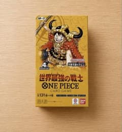 ONE PIECEカードゲーム 世界最強の戦士 テープカット 1BOXのサムネイル