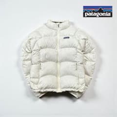 patagonia ホワイト ダウンジャケット ✨希少✨00s パタゴニア フィッツロイダウンジャケット ホワイト S Y2K