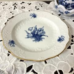 マイセン Meissen✩ すずらんスノーフレーク✩プレート飾り皿 訳あり マイセン Meissen✩ すずらんスノーフレーク✩プレート飾り皿