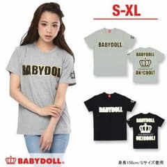 BABYDOLL  Tシャツ 金ロゴ 今季 新品タグ付き XL ベビドのサムネイル