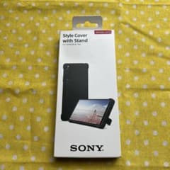 SONY Xperia 10 IV スタイルカバー ブラックのサムネイル