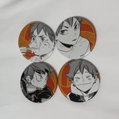ハイキュー!! 日向翔陽 缶バッジ 4種セットのサムネイル