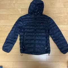 Polo Ralph Laurenパッカブルダウンジャケット ネイビーサイズMのサムネイル