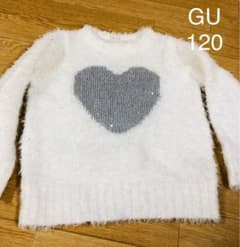 お値下げ！！GU ニット　ハートのサムネイル
