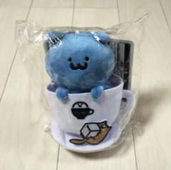 문구 씨와 함께 이치 반 쿠지 한가로이 카페 봉제 장난감 마스코트 고양이 씨