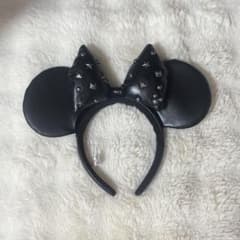 ディズニー ミニー カチューシャ ブラック スタッズのサムネイル