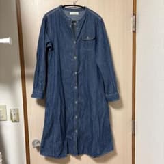LEGS DAYS デニムシャツワンピース 長袖のサムネイル