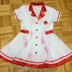 ハロウィン ナースコスプレのサムネイル
