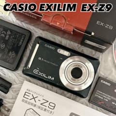 ひぃーCASIO EX-Z9 デジタルカメラ　ブラック　動作確認済み 動作確認済】CASIO EXILIM EX-Z9 デジカメ 付属品多数 - メルカリ