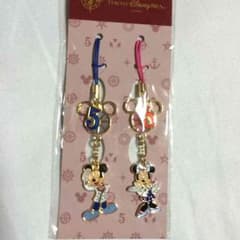 美品 ディズニーペアストラップのサムネイル