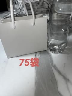 紙袋（小）　ホワイト　無地 複数枚セットのサムネイル