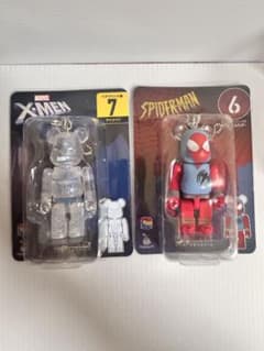 MARVEL BE@RBRICK Iceman & Spiderman 2-figure set