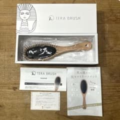 極美品 TERA BRUSH テラブラシ ヘアブラシ - メルカリ