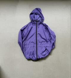 90s old uniqlo nylon shell jacket purpleのサムネイル