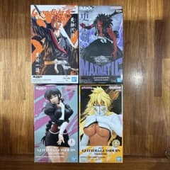 BLEACH　黒崎一護　更木剣八　涅ネム　ハリベル　フィギュア　4点セット BLEACH 黒崎一護 更木剣八 涅ネム ハリベル フィギュア 4点セット