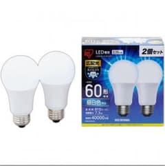 LED電球 E26 60w 2個セットのサムネイル