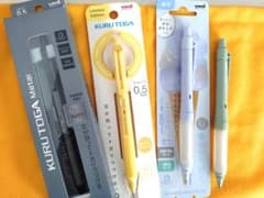 KURUTOGA シャープペンシル4本セット 0.5mmのサムネイル