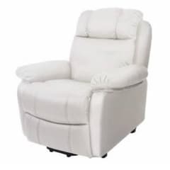シフォンジュニア電動白/シフォンjrリクライニングソファホワイトのサムネイル