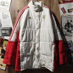 adidas 리버풀 FC 다운 재킷 축구 거리 헌 옷