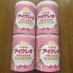 Glico アイクレオ バランスミルク 4缶セット 800g - メルカリ