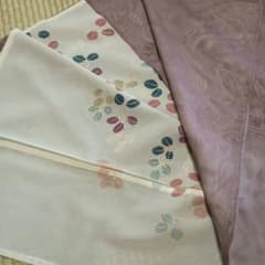 夏着物 紗袷 無双 訪問着 正絹 金彩 別注 - メルカリ