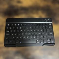 Bluetooth ワイヤレスキーボード 薄型 ブラックのサムネイル