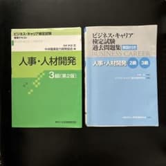 ビジネスキャリア検定試験 標準テキスト&過去問題集2冊セット (人事・人材開発)のサムネイル