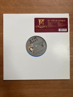 MY LIFE AS AIR RAID 盤青色レコードのサムネイル